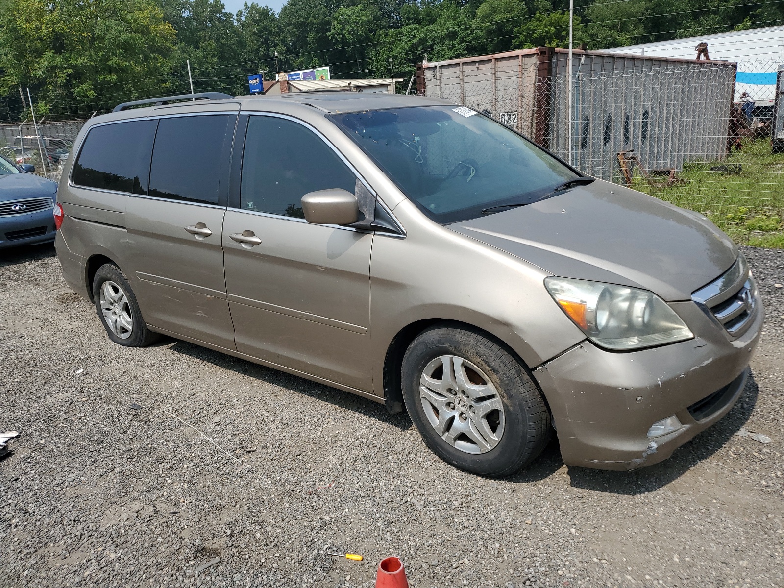 5FNRL38805B096117 2005 Honda Odyssey Touring