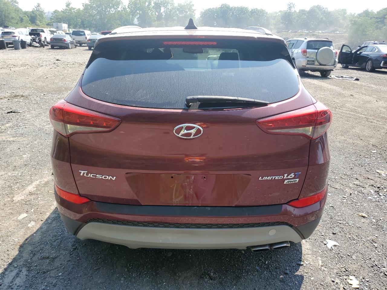 2017 Hyundai Tucson Limited VIN: KM8J3CA23HU356732 Lot: 66222724