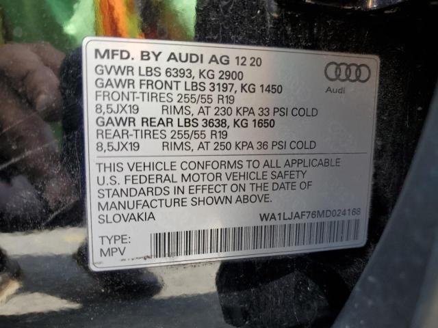 WA1LJAF76MD024168 Audi Q7 PREMIUM 13