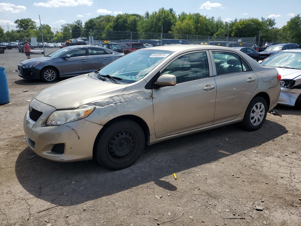 2010 Toyota Corolla Base VIN: 2T1BU4EE4AC391055 Lot: 68300974