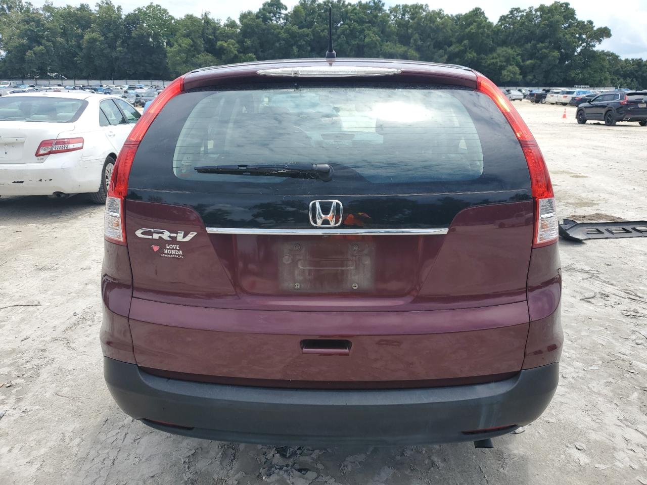 2013 Honda Cr-V Lx VIN: 5J6RM3H3XDL017608 Lot: 66718314