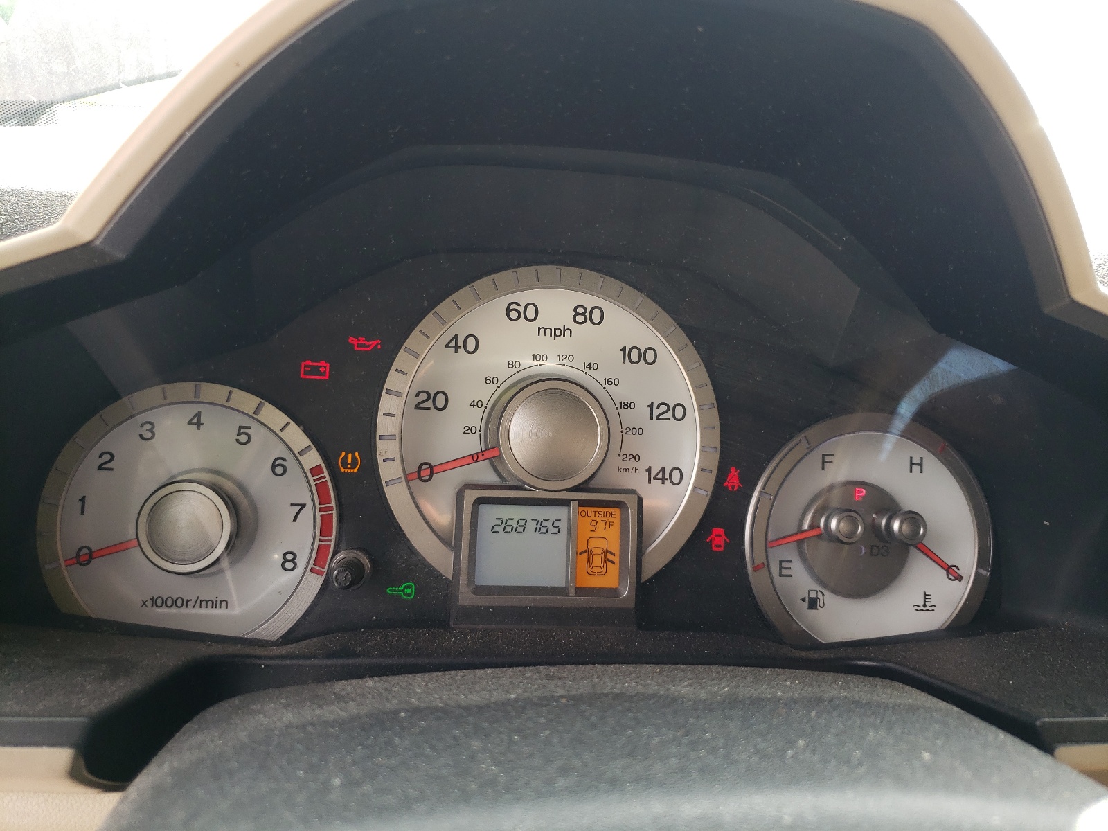 5FNYF3H53AB021897 2010 Honda Pilot Exl