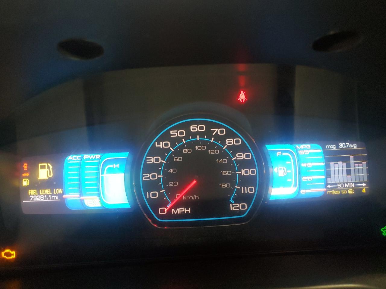 2012 Ford Fusion Hybrid VIN: 3FADP0L36CR419046 Lot: 61726114