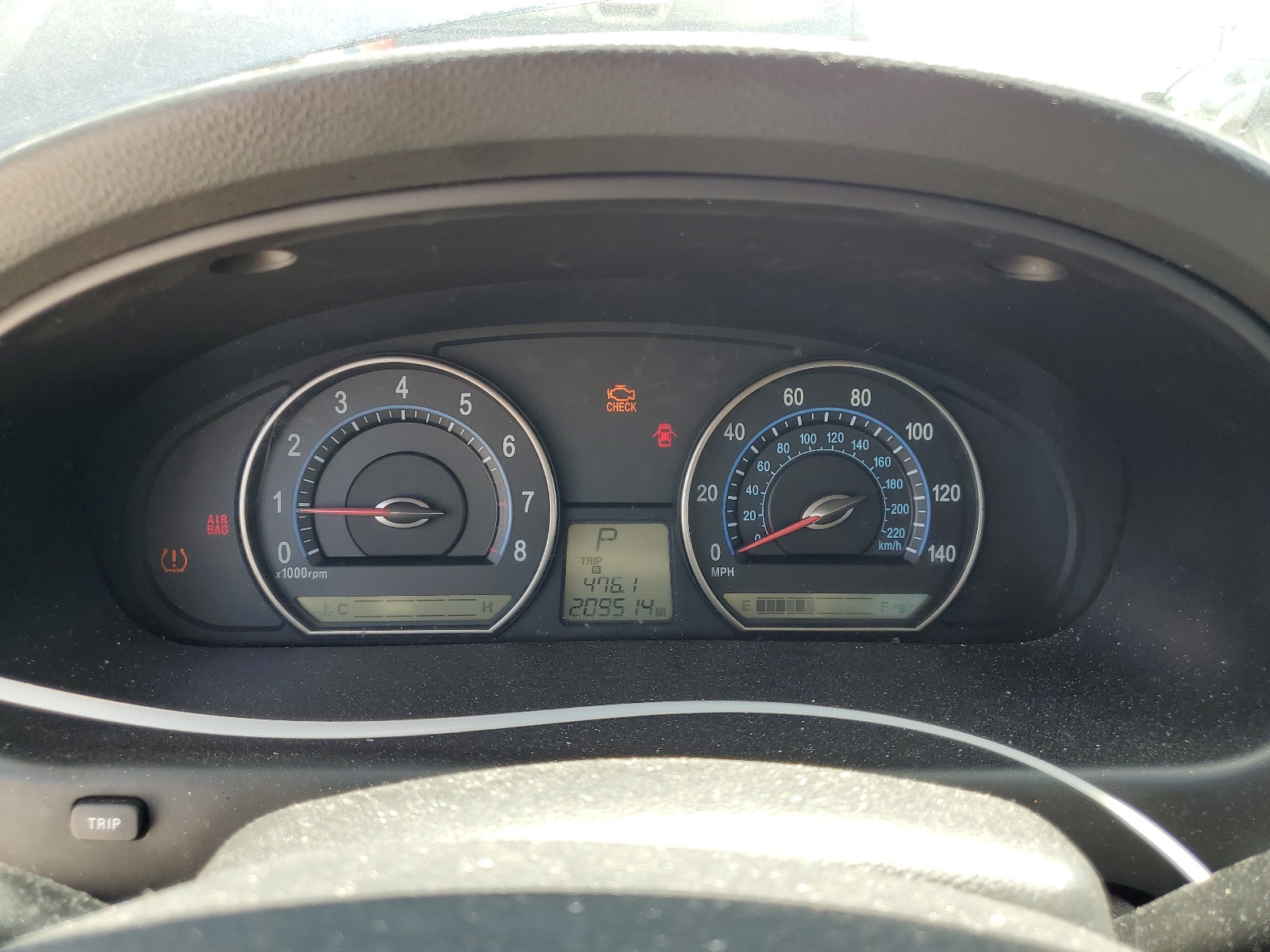 KNAGE123785233589 2008 Kia Optima Lx