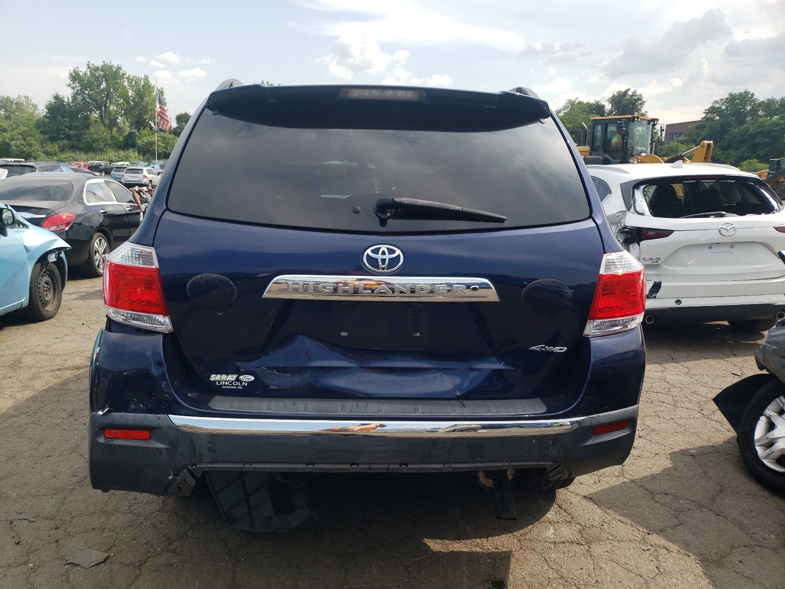 5TDBK3EH3BS052600 2011 Toyota Highlander Base
