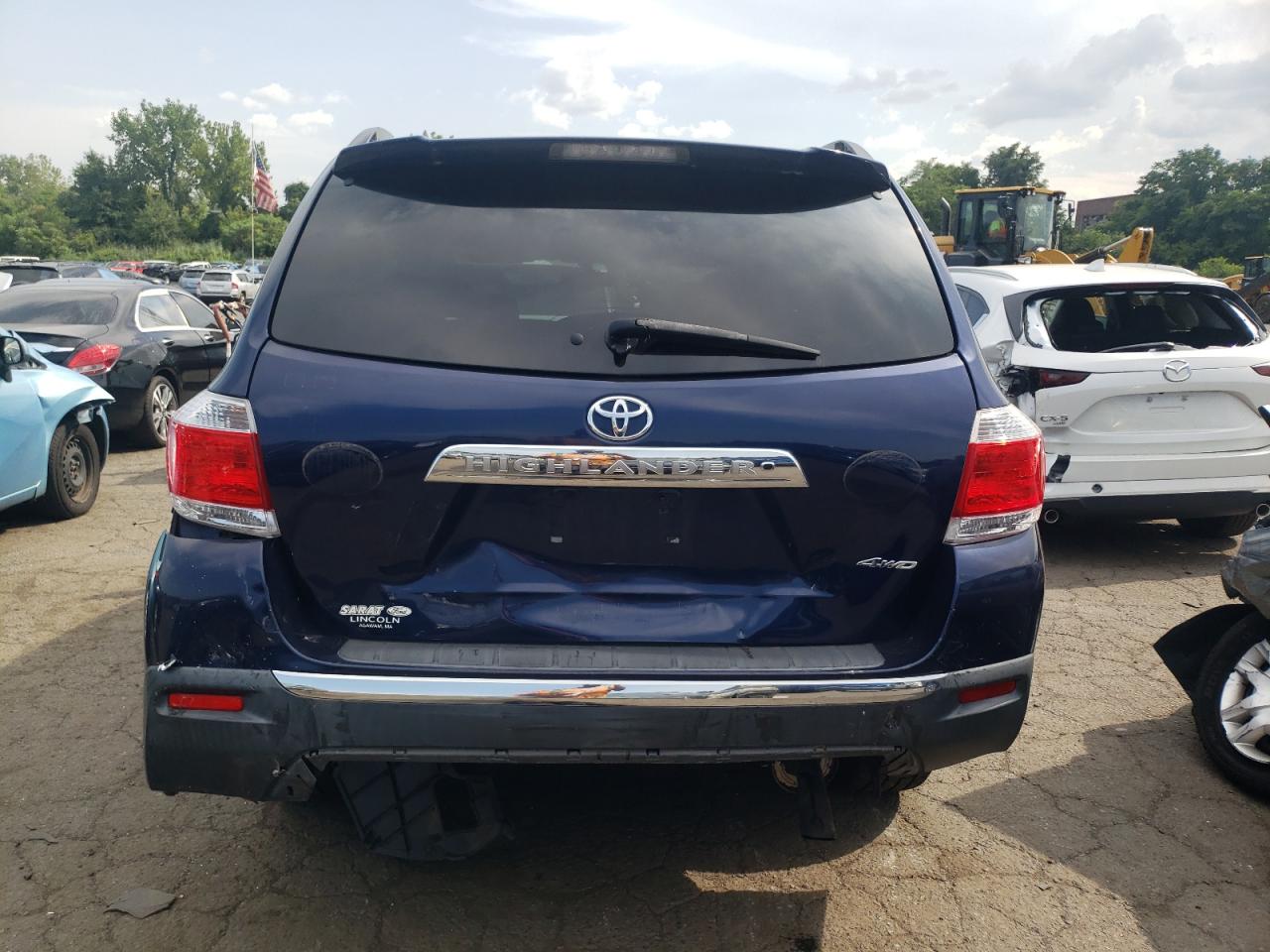 2011 Toyota Highlander Base VIN: 5TDBK3EH3BS052600 Lot: 66570374