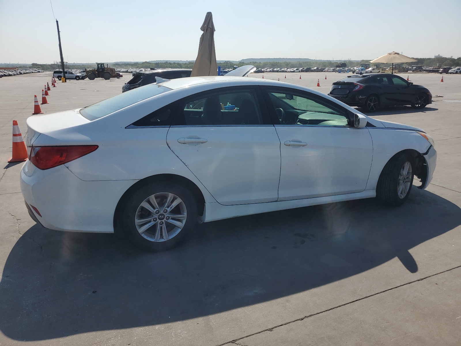 2014 Hyundai Sonata Gls vin: 5NPEB4AC2EH920173