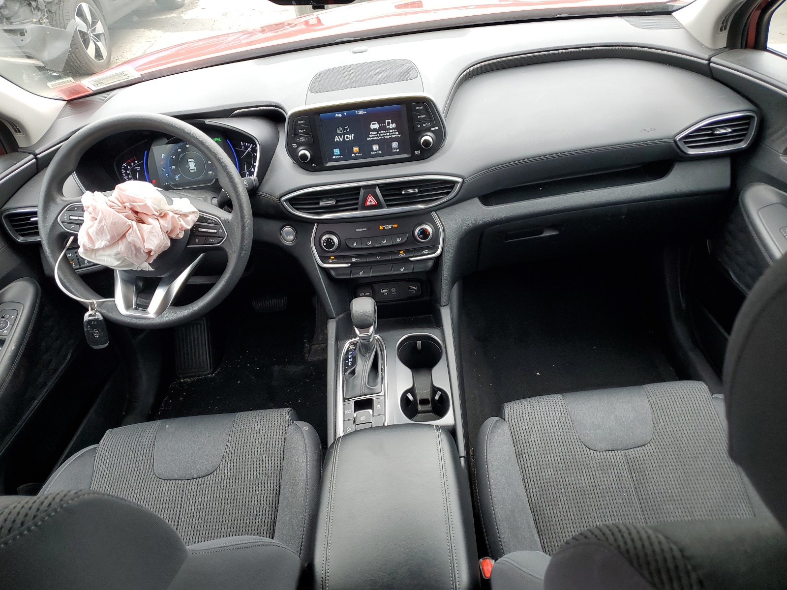 5NMS3CAD7LH163705 2020 Hyundai Santa Fe Sel