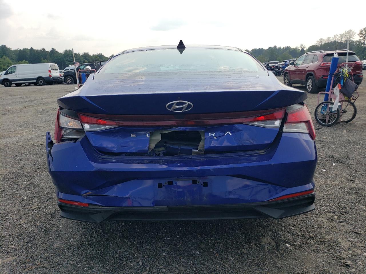 2021 Hyundai Elantra Sel VIN: KMHLS4AG1MU065136 Lot: 67345984