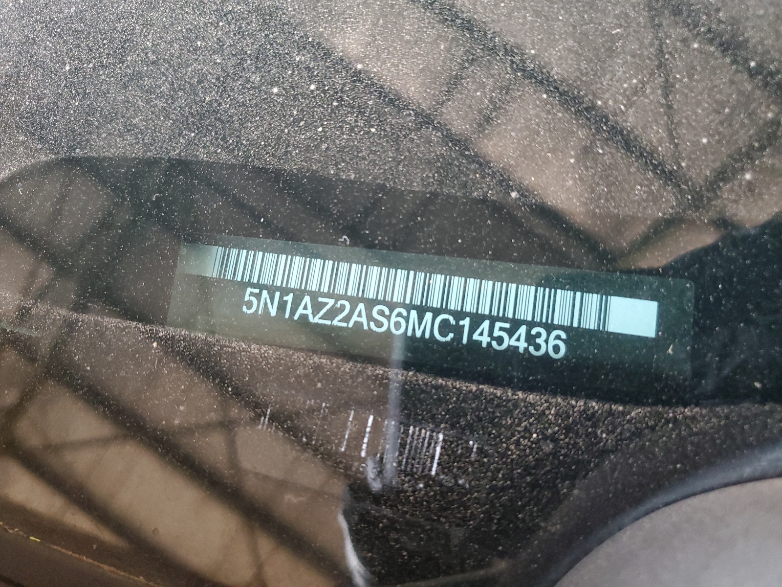 5N1AZ2AS6MC145436 2021 Nissan Murano S