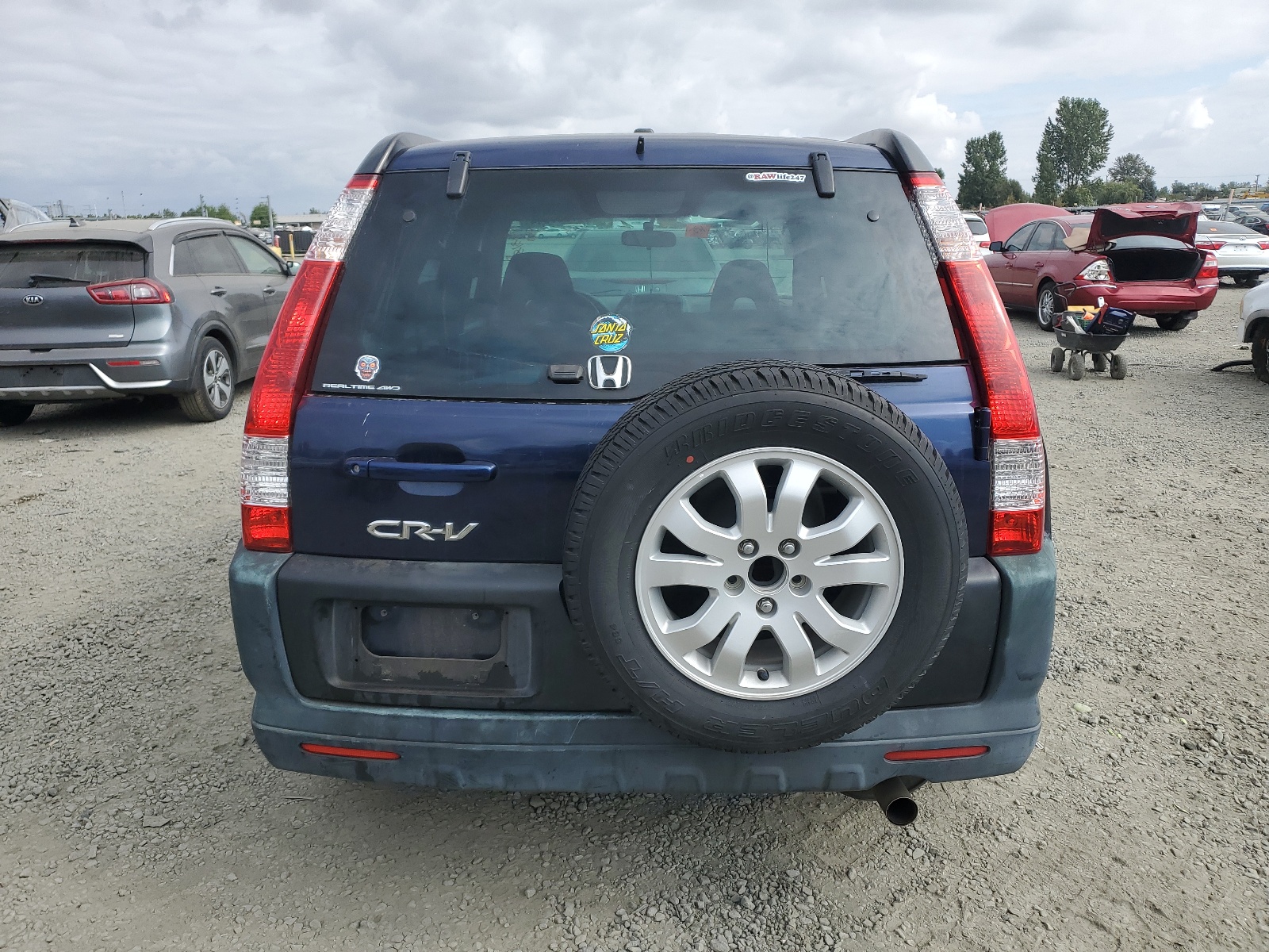 JHLRD78876C057787 2006 Honda Cr-V Ex