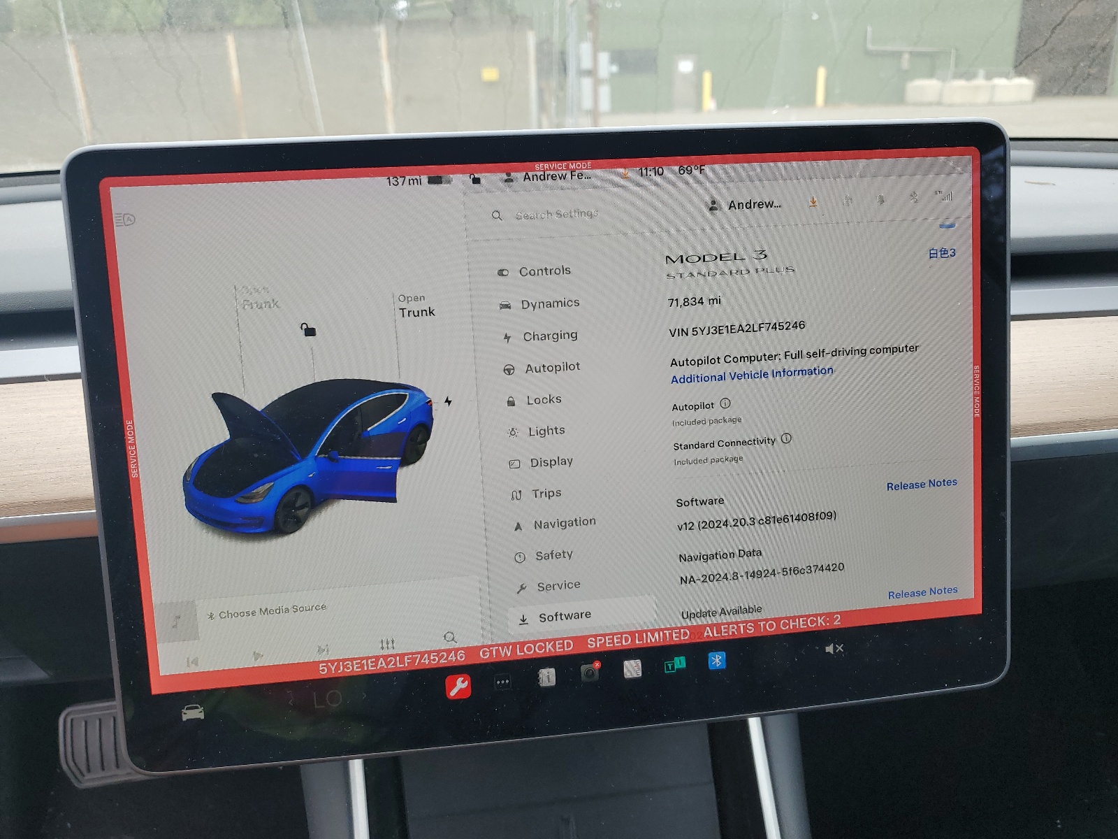 5YJ3E1EA2LF745246 2020 Tesla Model 3