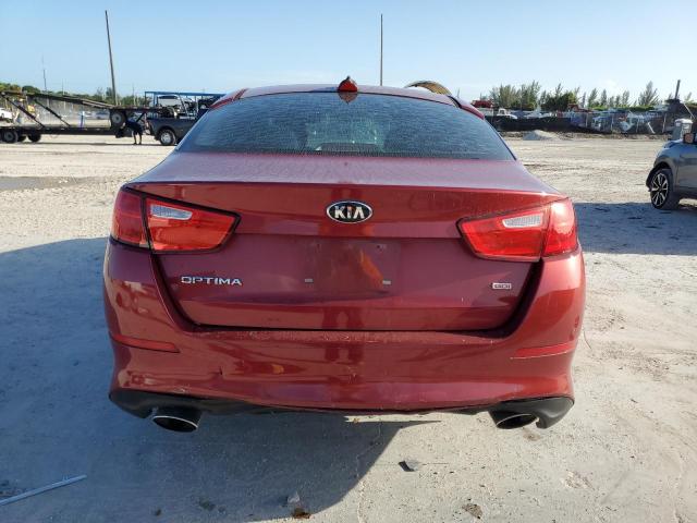  KIA OPTIMA 2015 Red