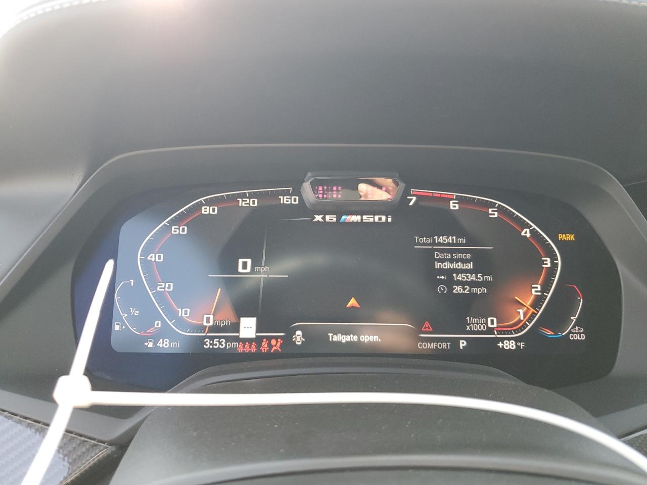 2023 BMW X6 M50I VIN: 5UXCY8C05P9R14314 Lot: 65489734