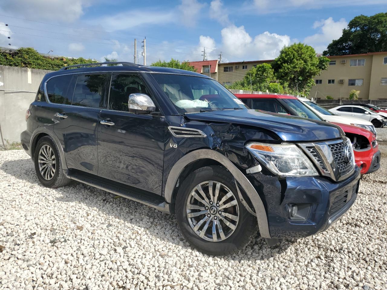 2018 Nissan Armada Platinum VIN: JN8AY2NF4J9332708 Lot: 65653034