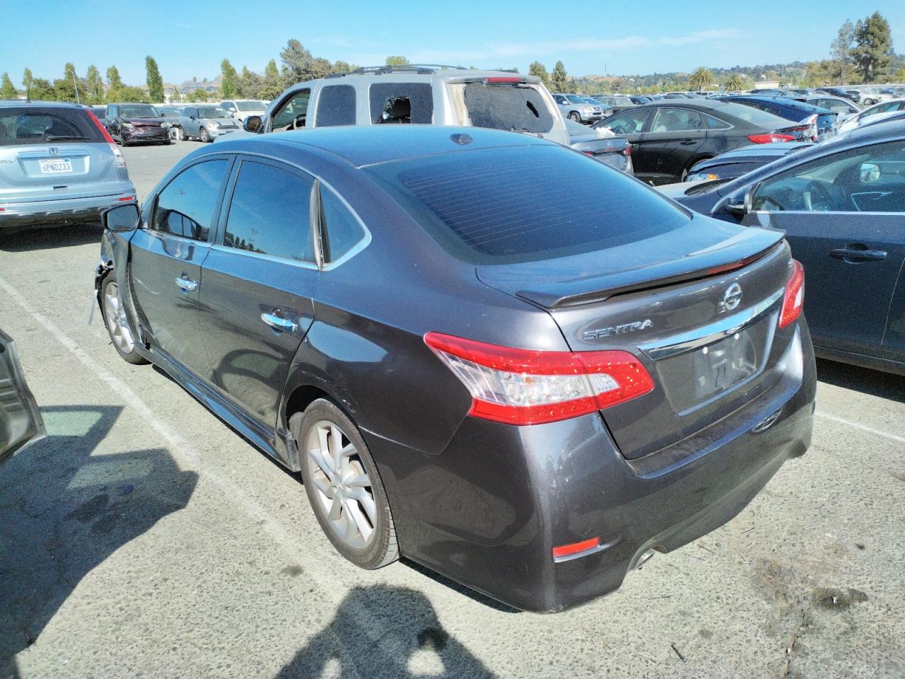 2015 Nissan Sentra S VIN: 3N1AB7AP1FY321372 Lot: 65673424