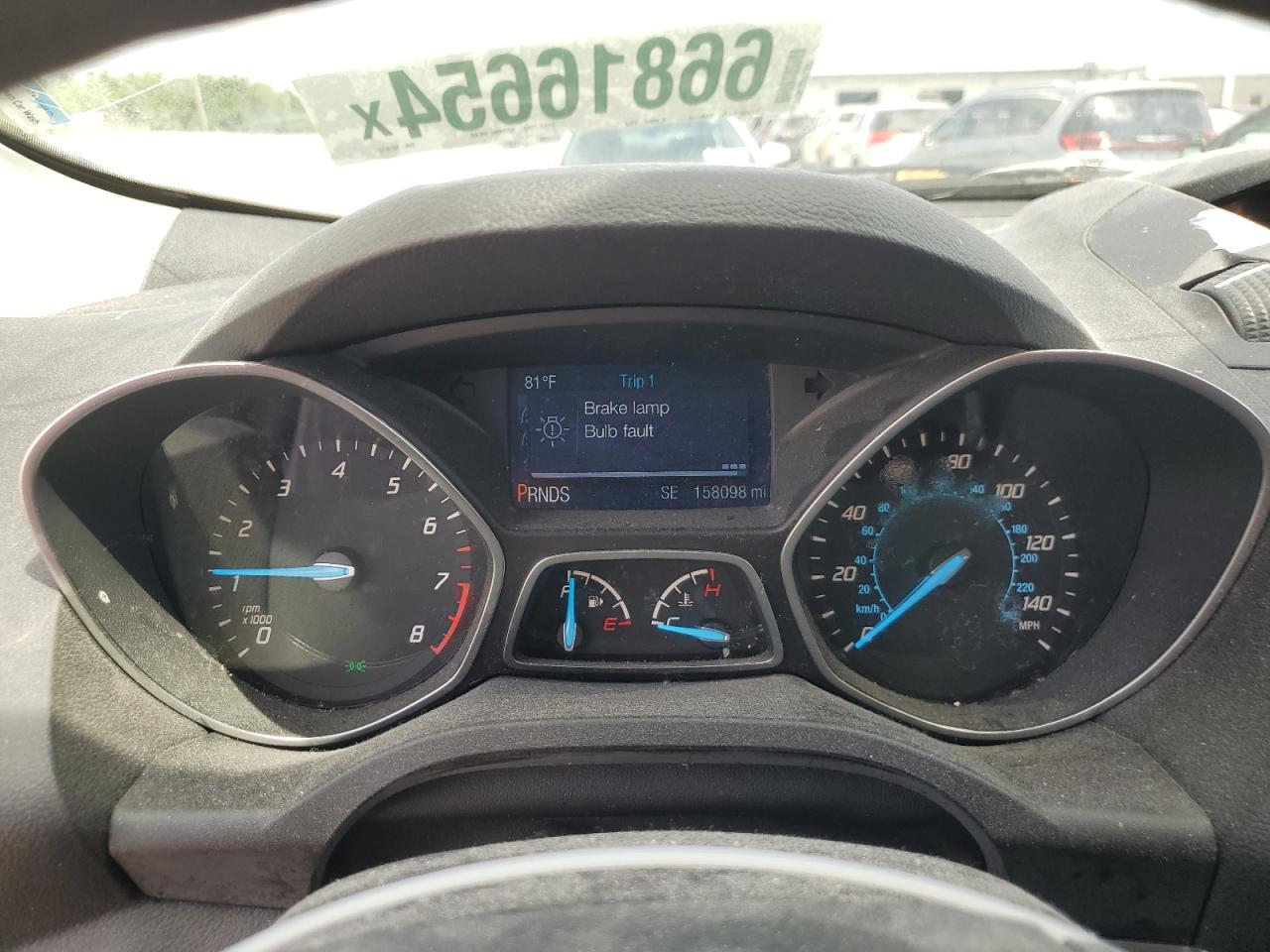 2015 Ford Escape S VIN: 1FMCU0F73FUA27812 Lot: 66816654