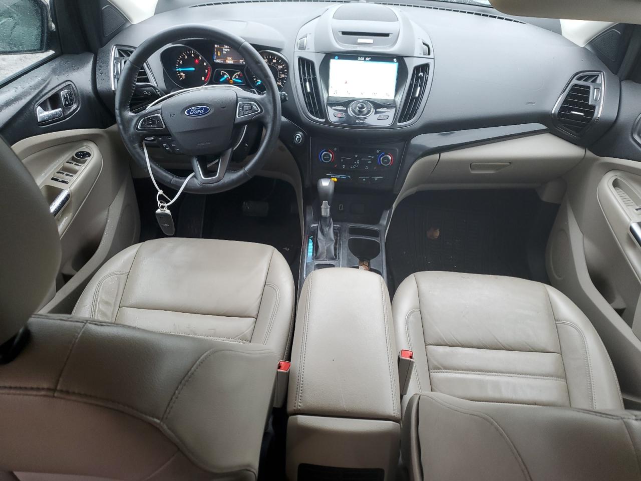 2017 Ford Escape Titanium VIN: 1FMCU9J99HUB27798 Lot: 66322234