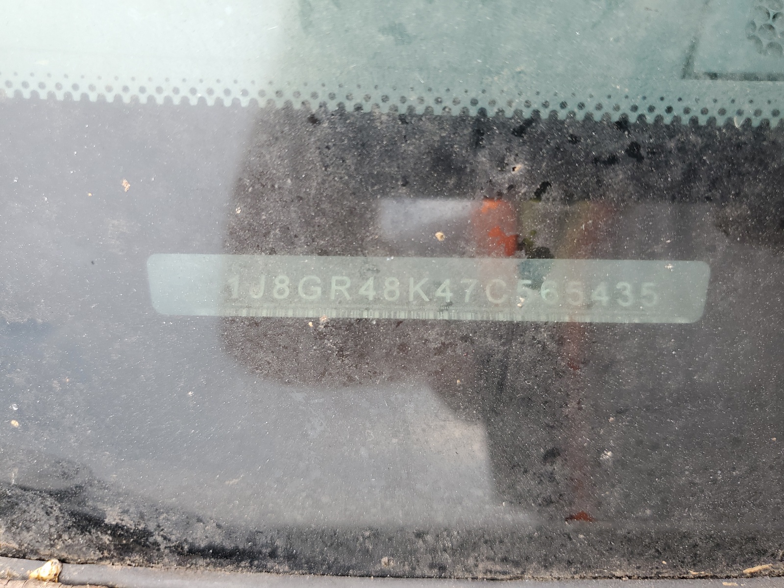 1J8GR48K47C565435 2007 Jeep Grand Cherokee Laredo