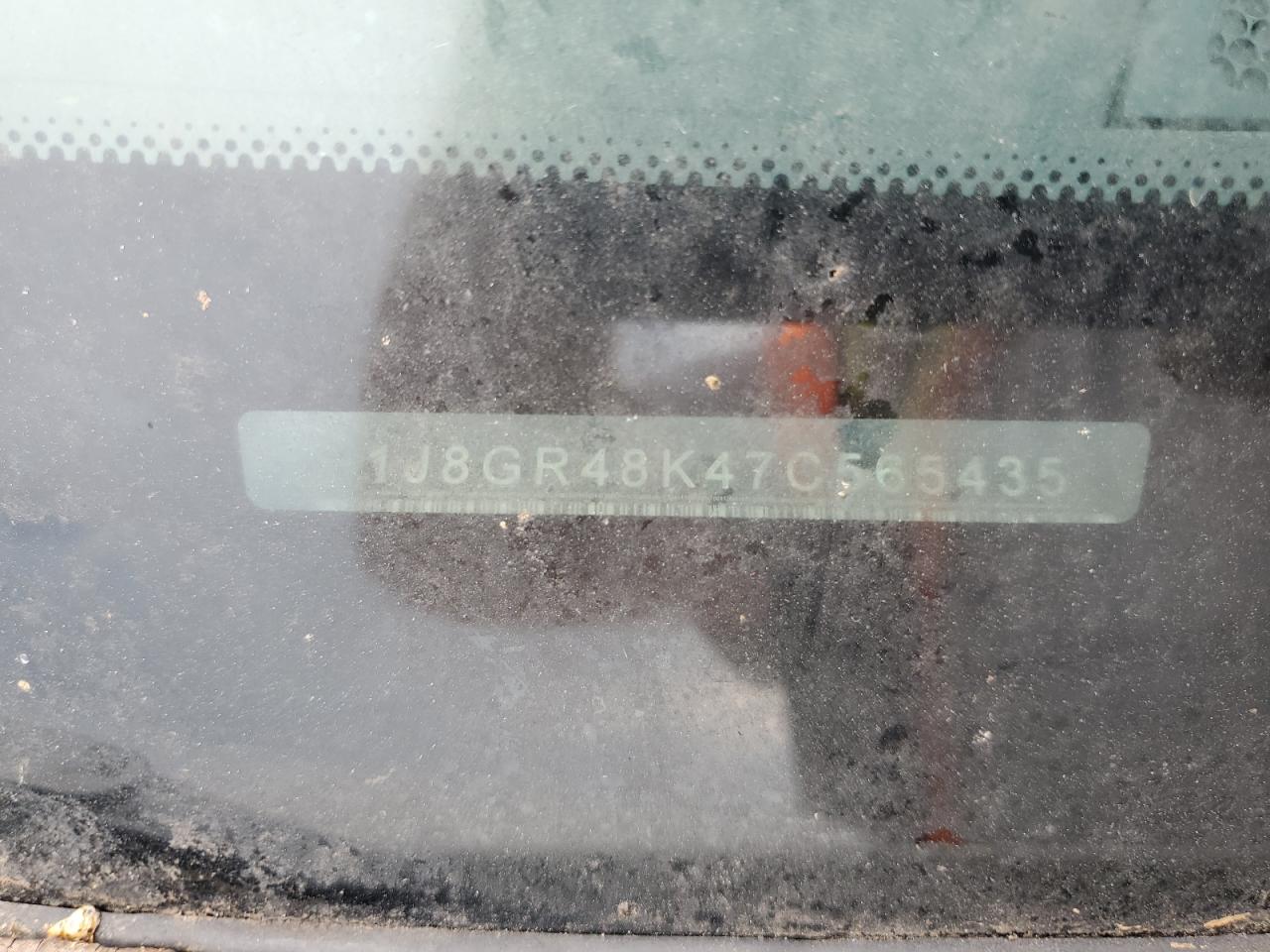 2007 Jeep Grand Cherokee Laredo VIN: 1J8GR48K47C565435 Lot: 65060904