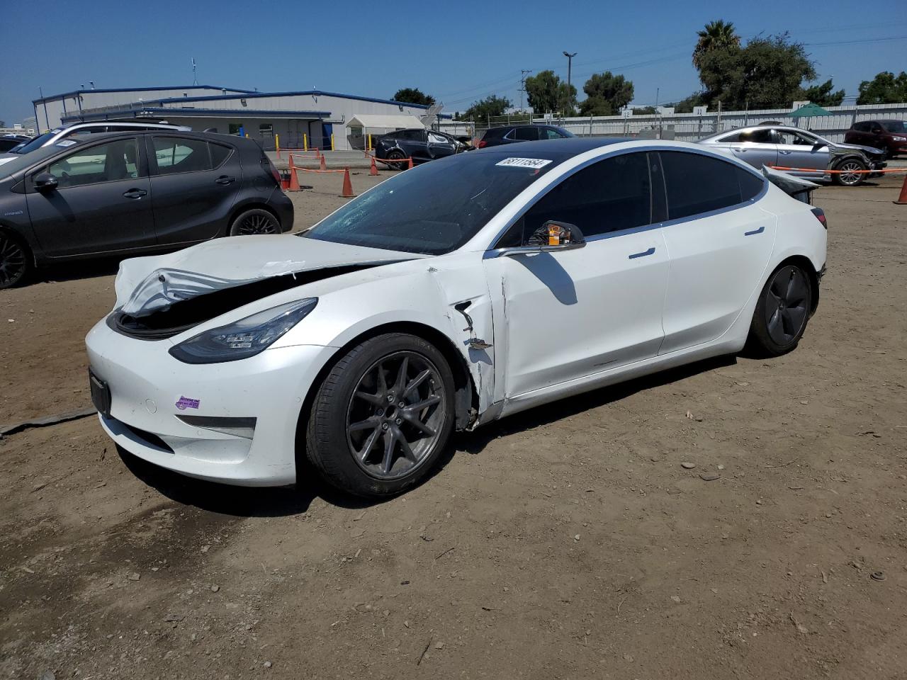 5YJ3E1EA1KF482892 2019 TESLA MODEL 3 - Image 1