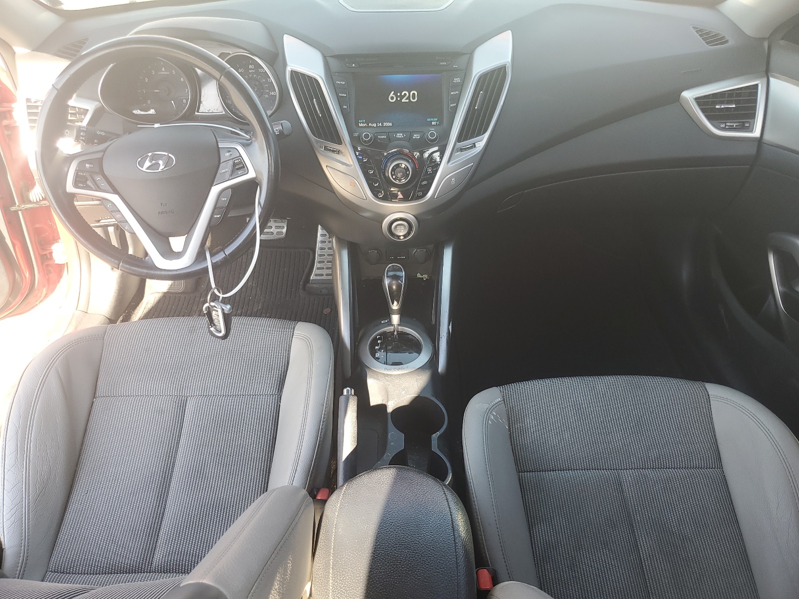 KMHTC6AD4EU197968 2014 Hyundai Veloster