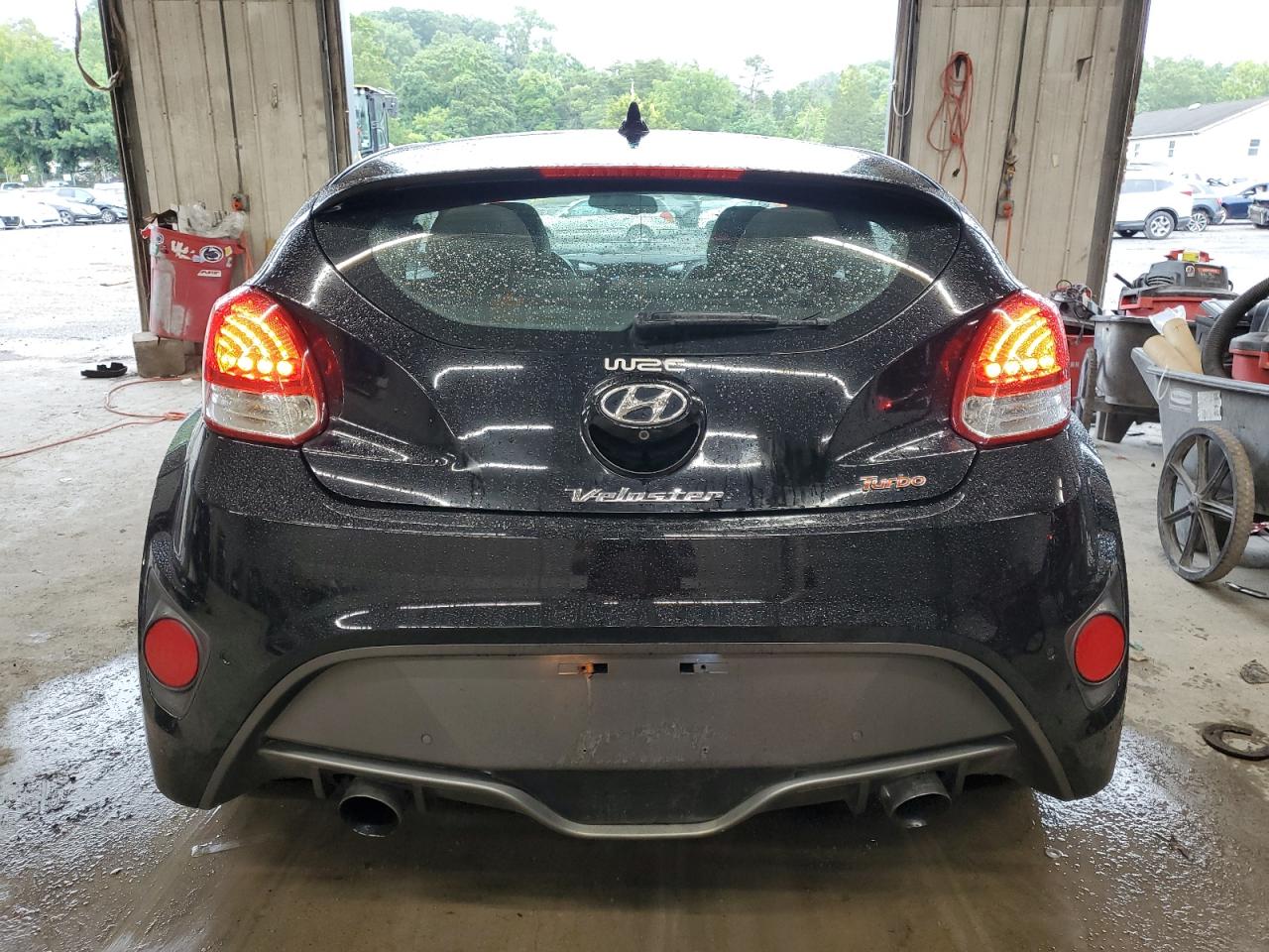 2013 Hyundai Veloster Turbo VIN: KMHTC6AE2DU097584 Lot: 66067104