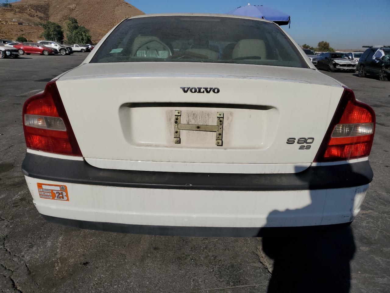 2001 Volvo S80 VIN: YV1TS94D111158880 Lot: 67153724