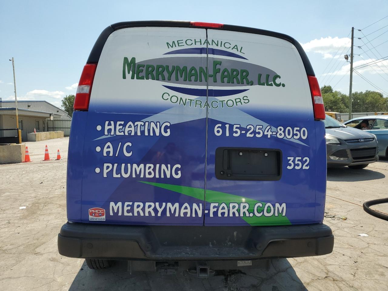 2022 Chevrolet Express G2500 VIN: 1GCWGAF7XN1291527 Lot: 66968614