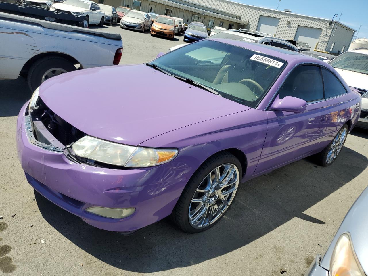 2002 Toyota Camry Solara Se VIN: 2T1CF28P72C593504 Lot: 66558814