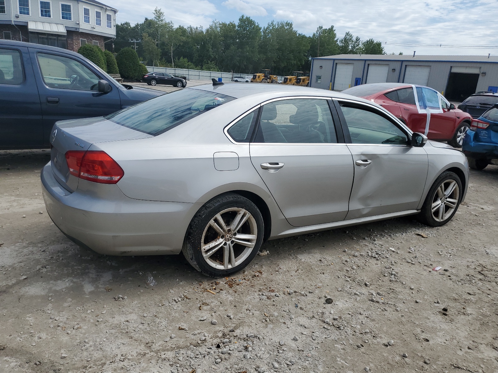 2014 Volkswagen Passat Se vin: 1VWBT7A3XEC068407