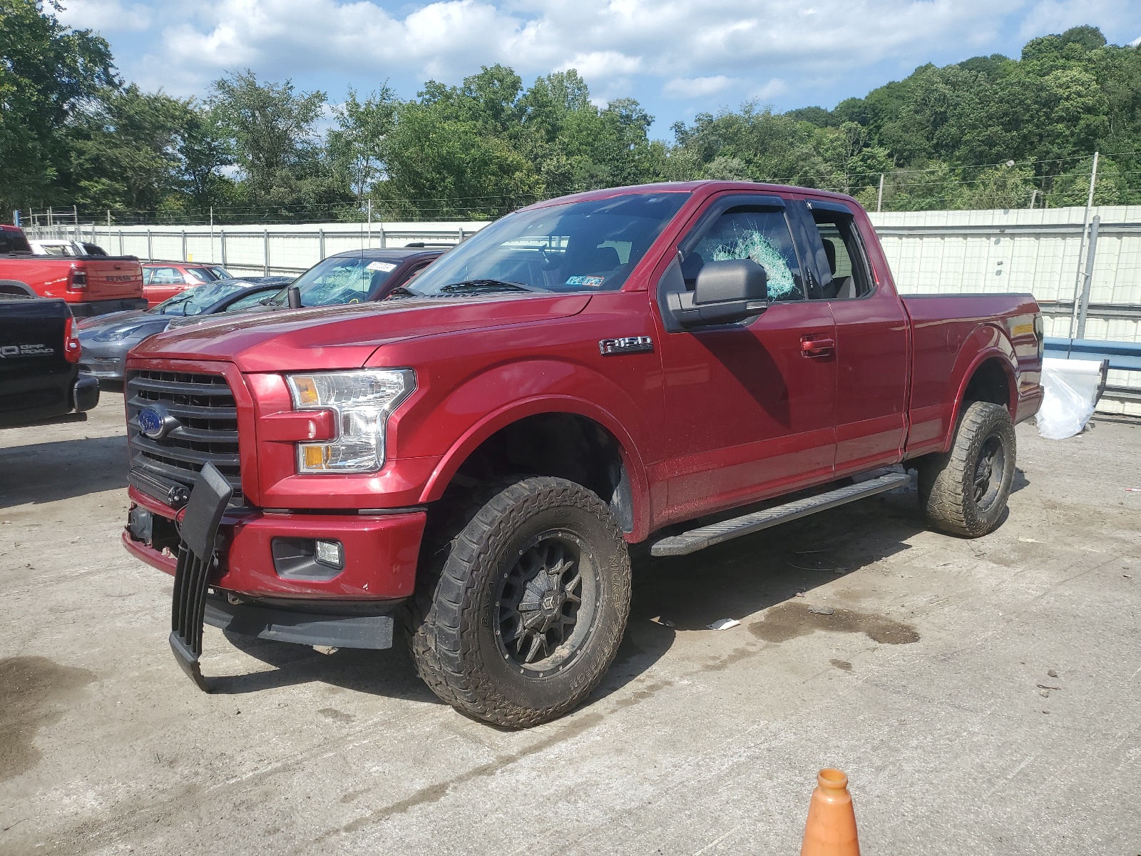 1FTFX1EF1HKE55223 2017 Ford F150 Super Cab