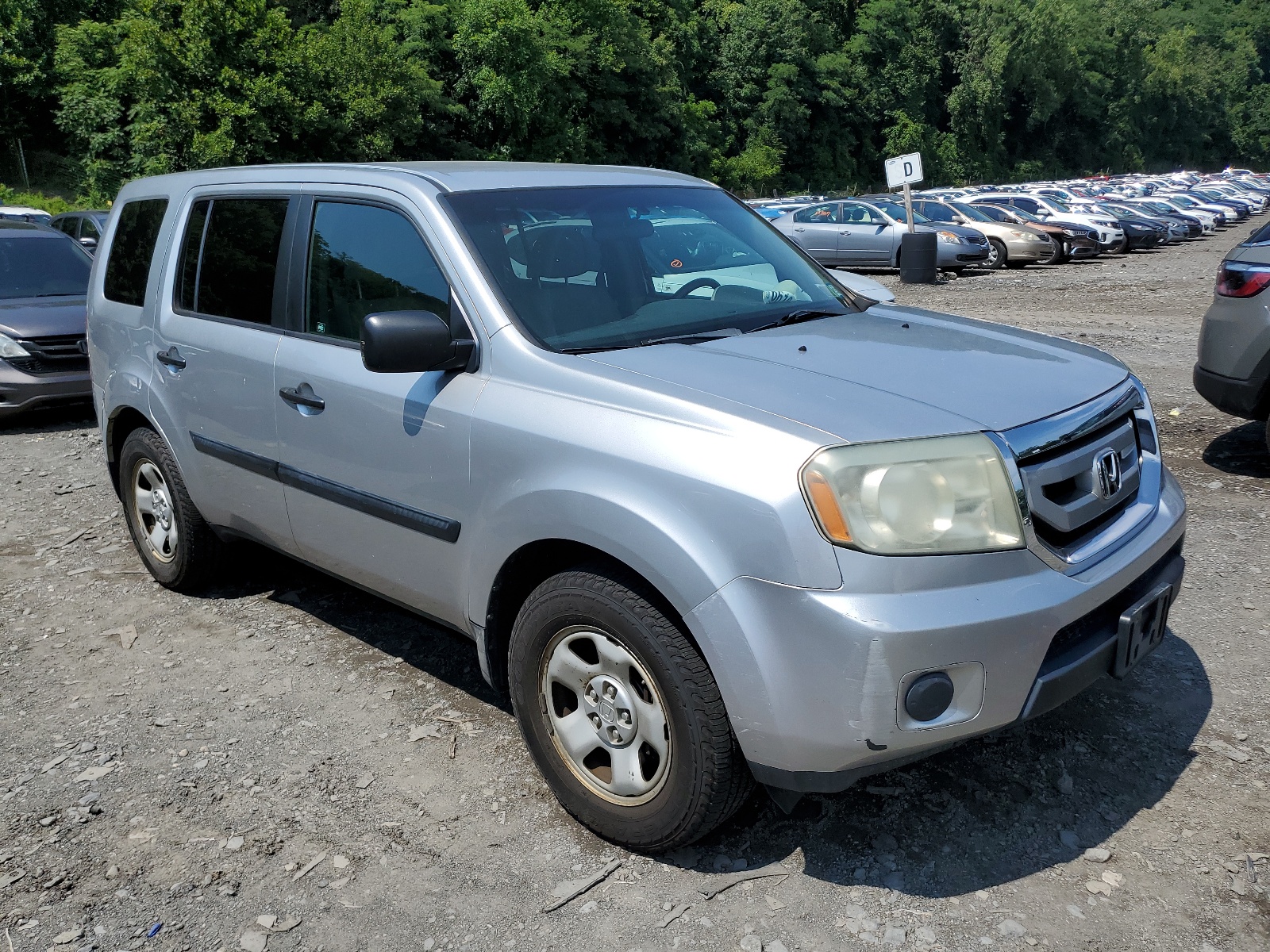 5FNYF4H26AB015541 2010 Honda Pilot Lx