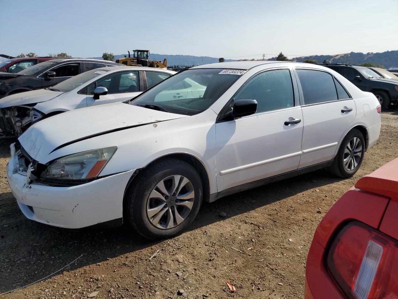 2004 Honda Accord Dx VIN: 1HGCM56114A100687 Lot: 68730224