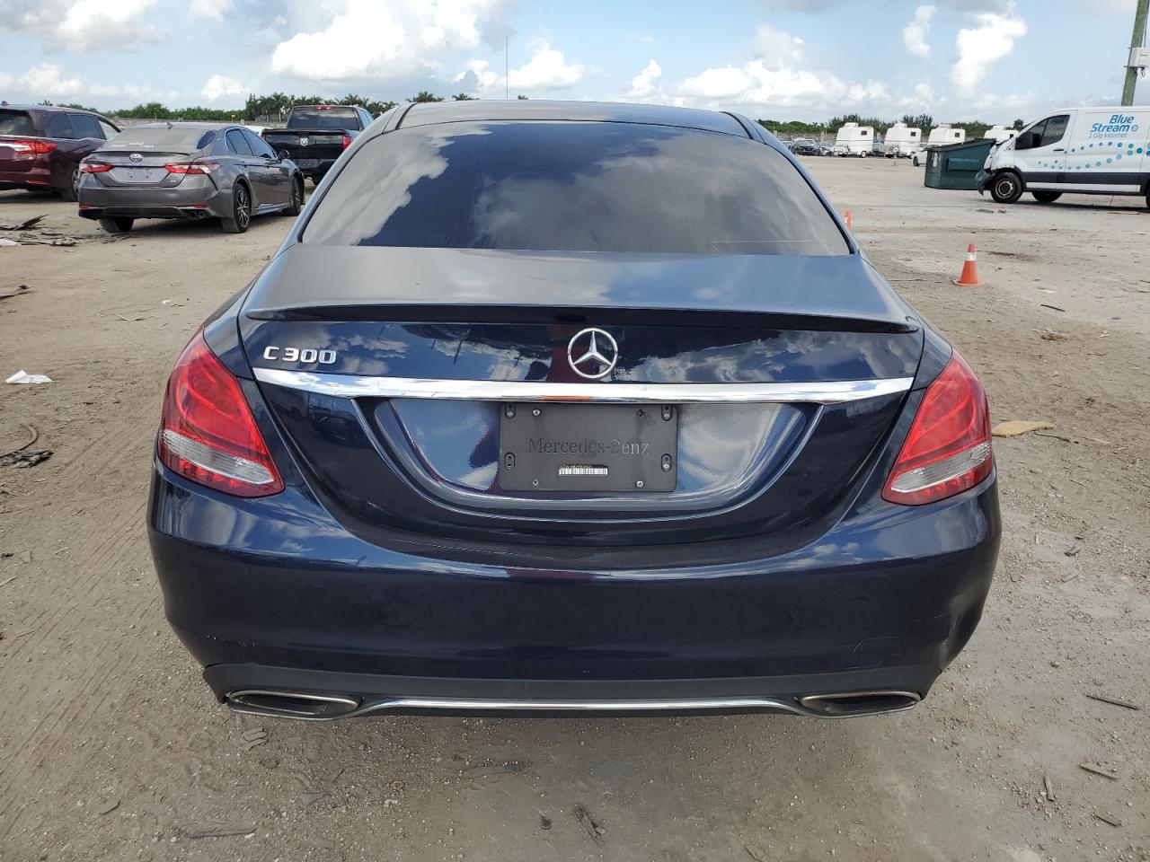 2017 Mercedes-Benz C 300 VIN: WDDWF4JB2HR307621 Lot: 66942684