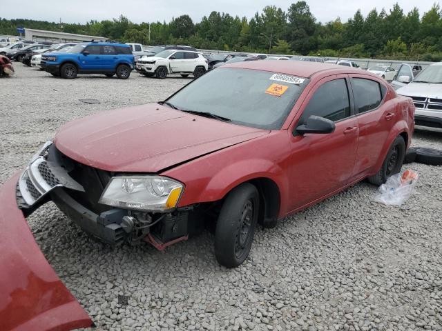  DODGE AVENGER 2013 Червоний