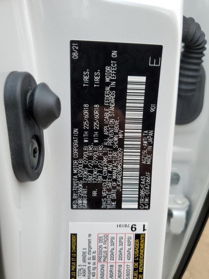 Auction sale of the 2021 LEXUS NX , vin: JTJGARDZ8M5030829, lot number: 66938464