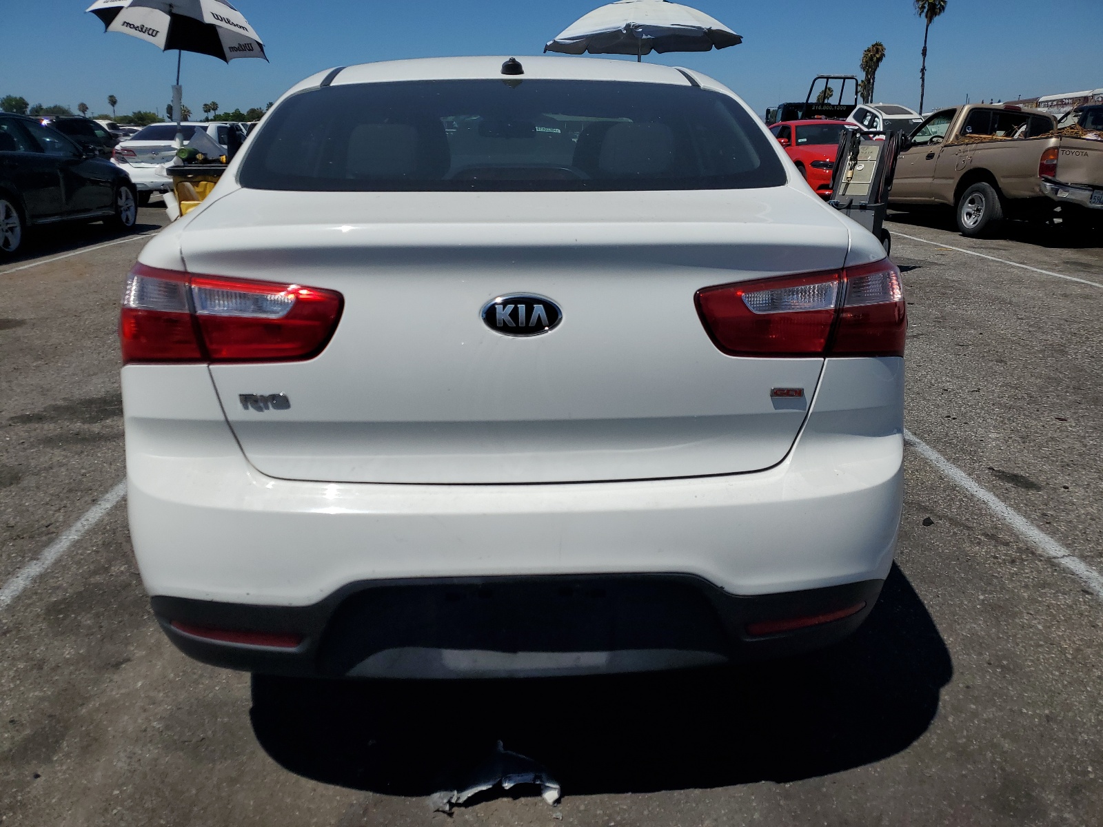 KNADM4A37F6453850 2015 Kia Rio Lx