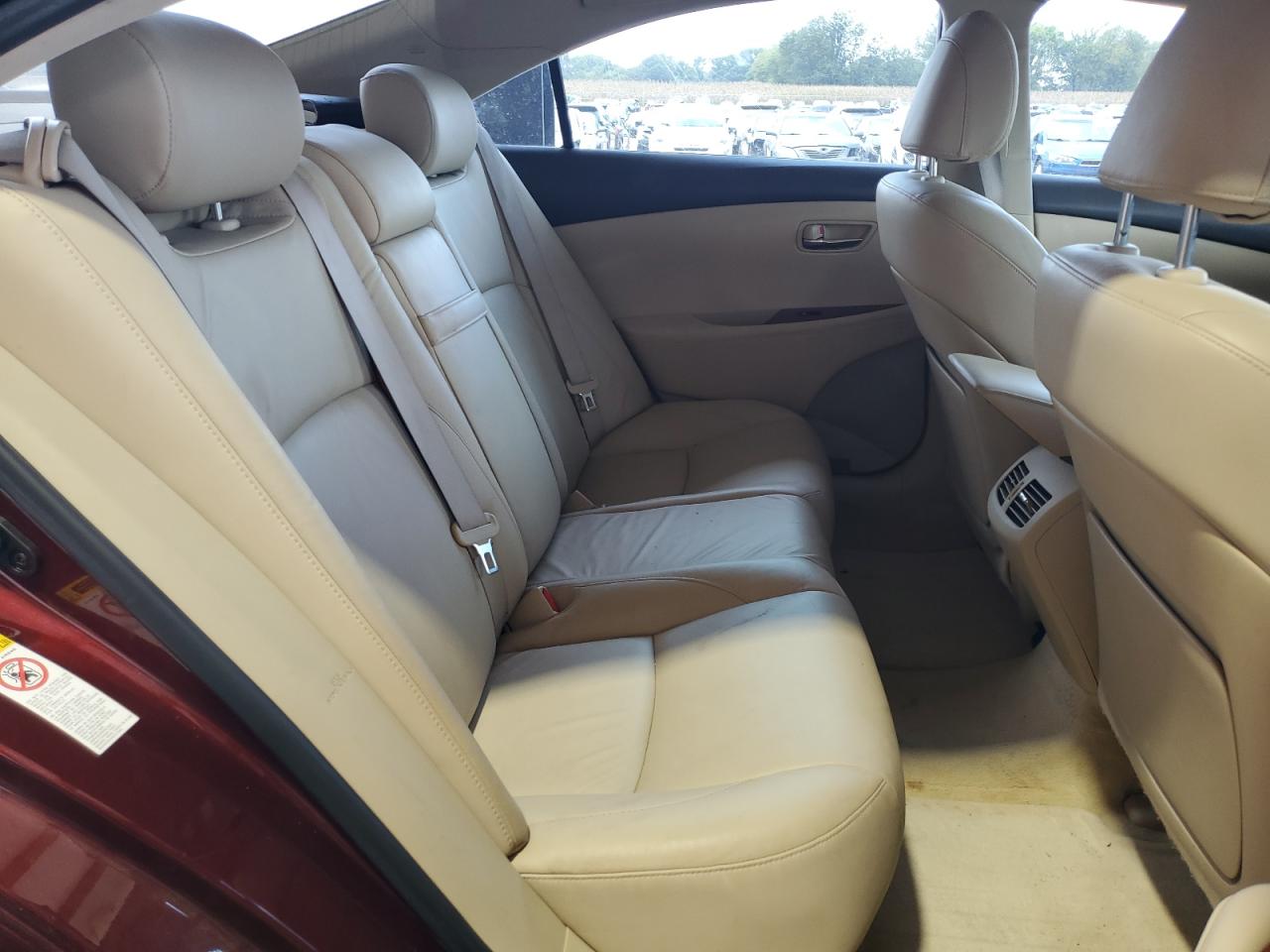 2008 Lexus Es 350 VIN: JTHBJ46GX82186307 Lot: 65713204