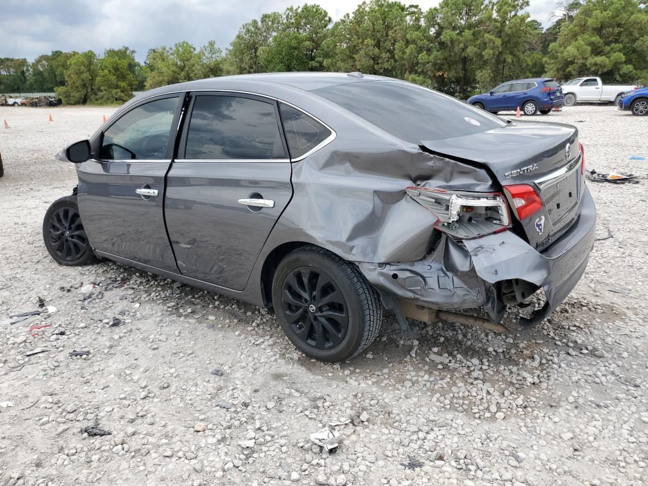 2019 Nissan Sentra S VIN: 3N1AB7AP6KY412163 Lot: 69442324