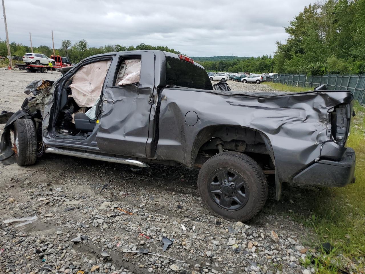 2014 Toyota Tundra Double Cab Sr VIN: 5TFUM5F19EX055676 Lot: 68150744