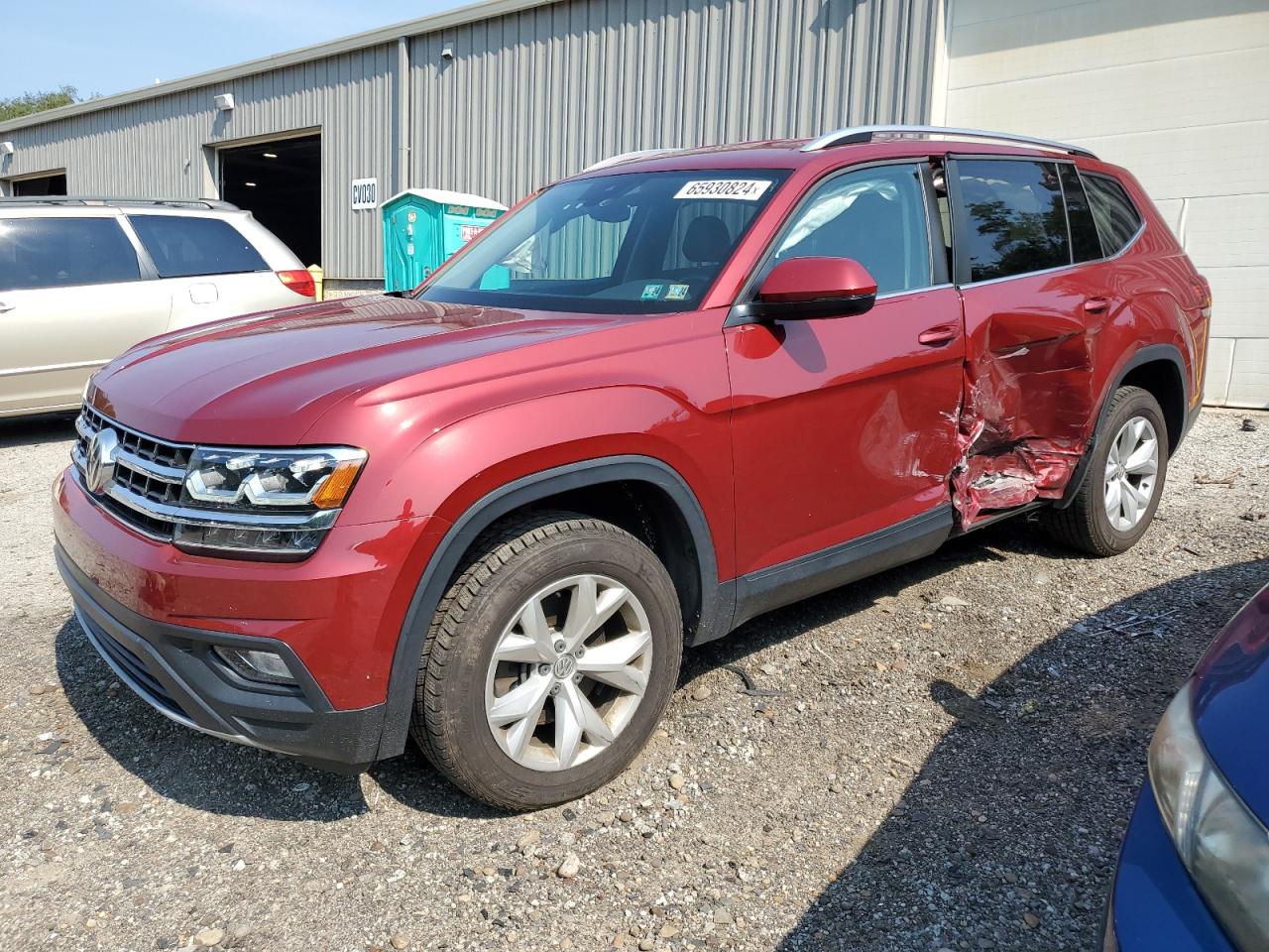 2018 Volkswagen Atlas Se VIN: 1V2LR2CAXJC574171 Lot: 65930824