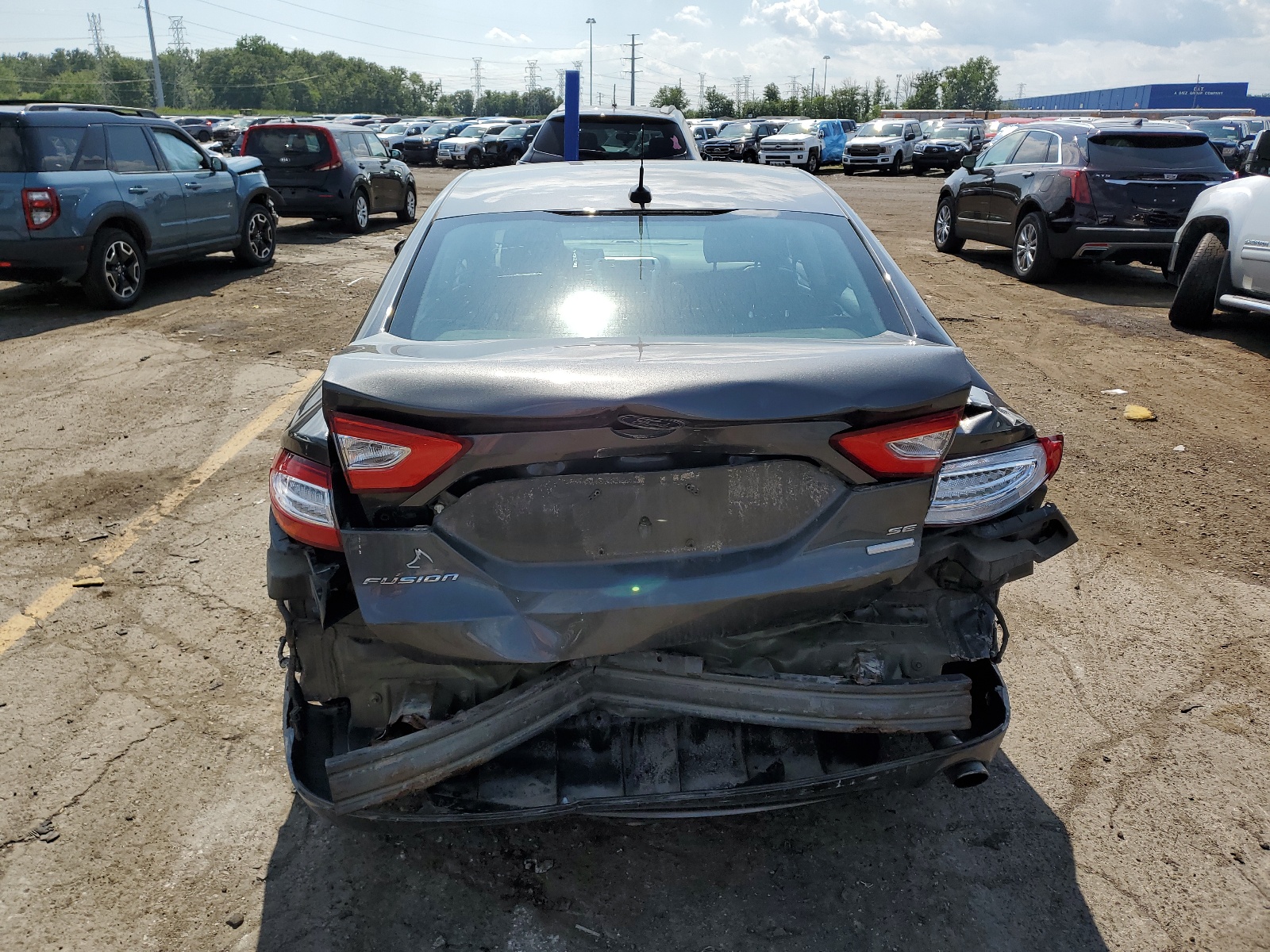 3FA6P0HD8GR327145 2016 Ford Fusion Se