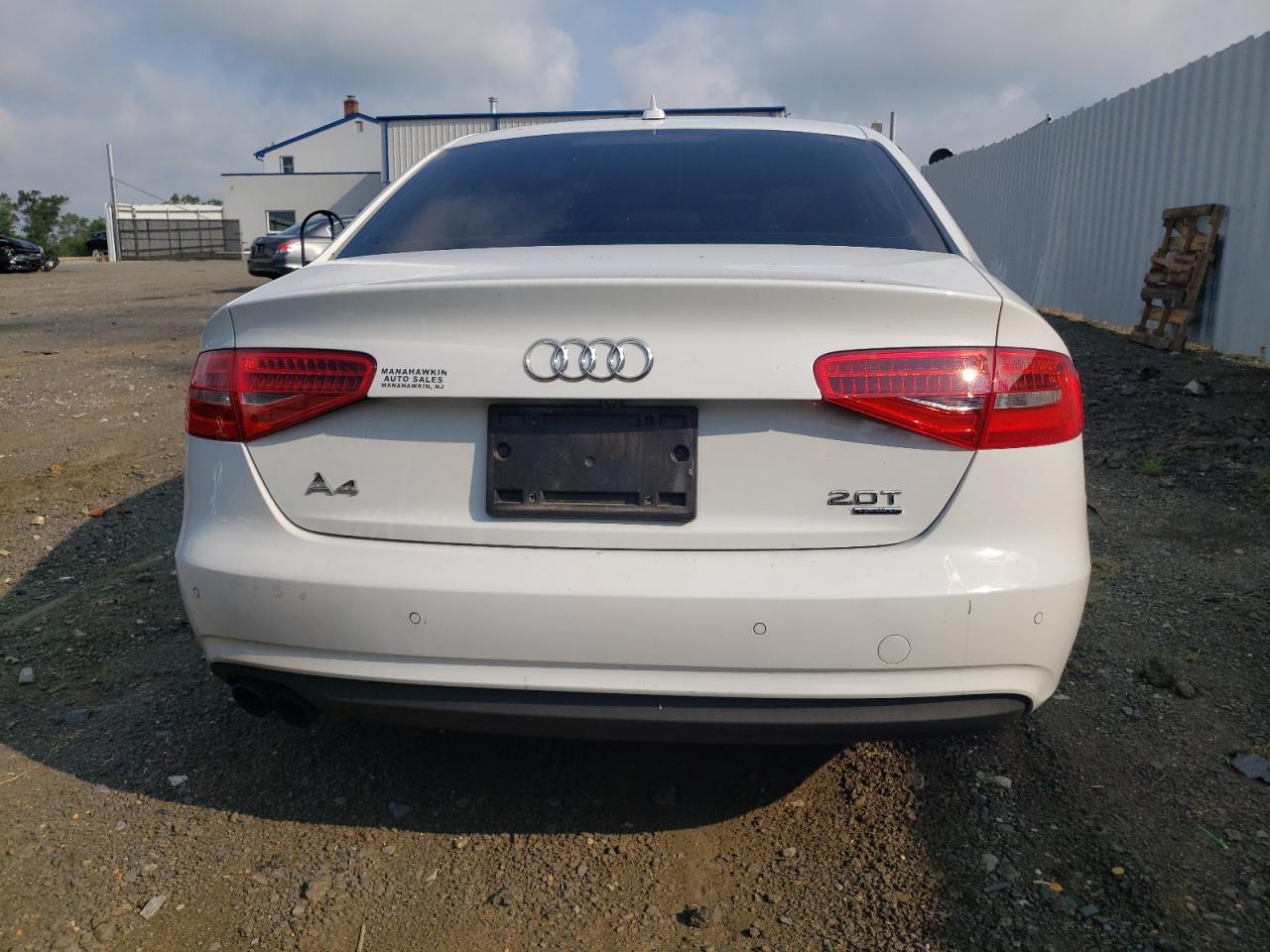 2013 Audi A4 Premium Plus VIN: WAUFFAFL3DA105922 Lot: 65996714