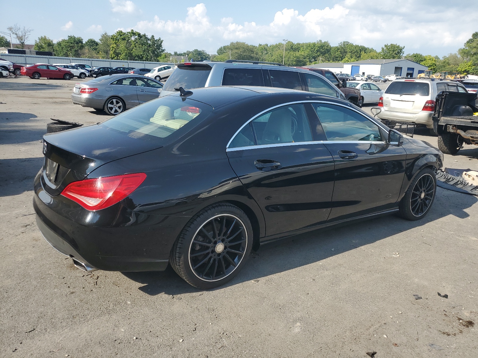 WDDSJ4EB3EN126165 2014 Mercedes-Benz Cla 250