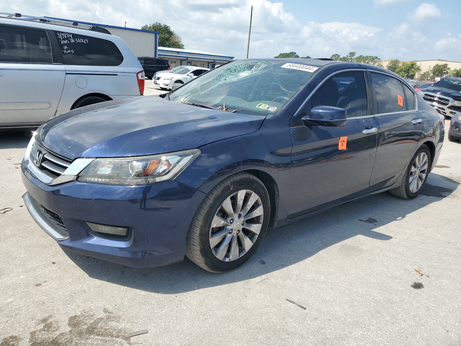 2015 Honda Accord Ex vin: 1HGCR2F78FA077335