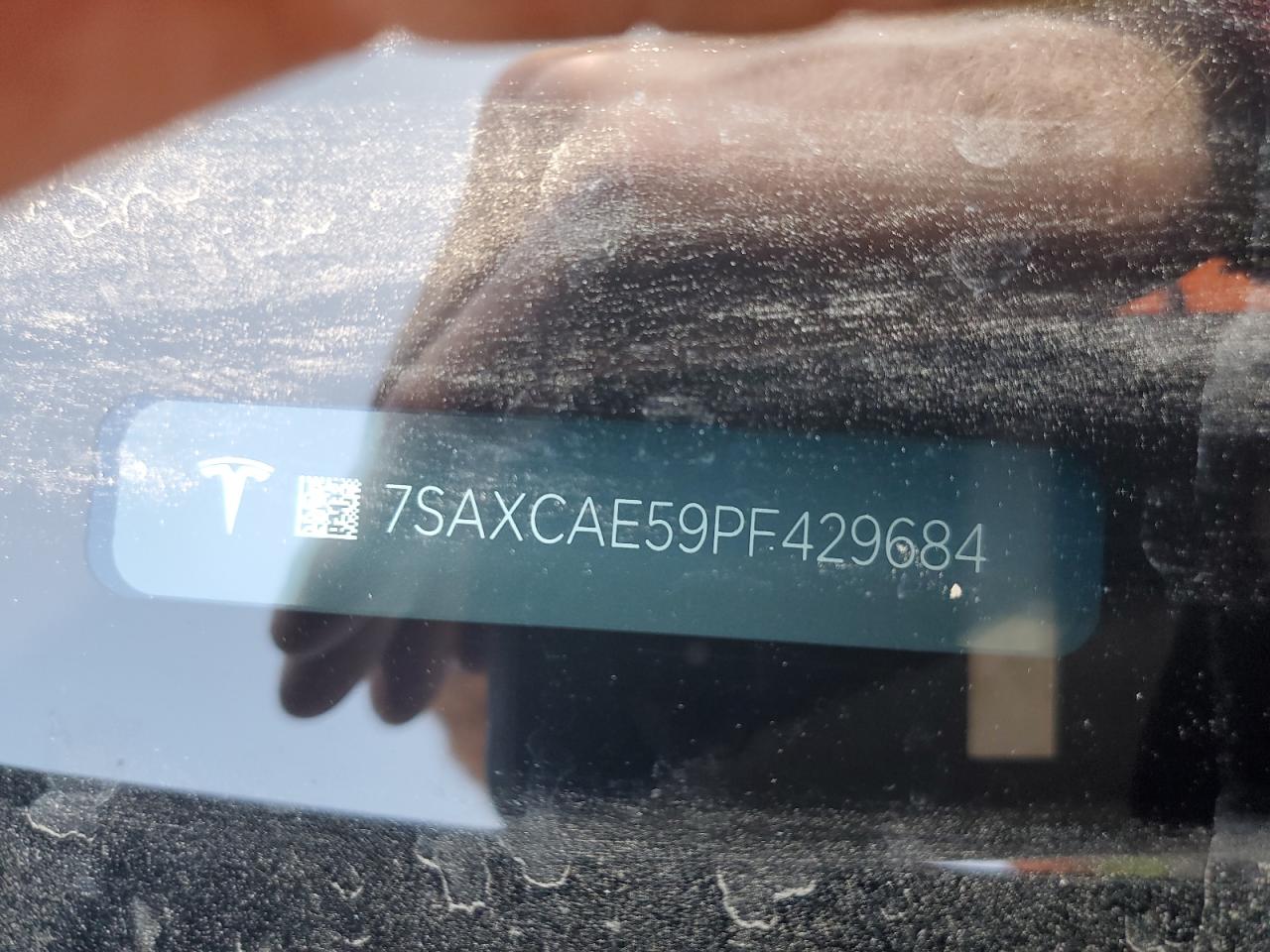 7SAXCAE59PF429684 2023 Tesla Model X