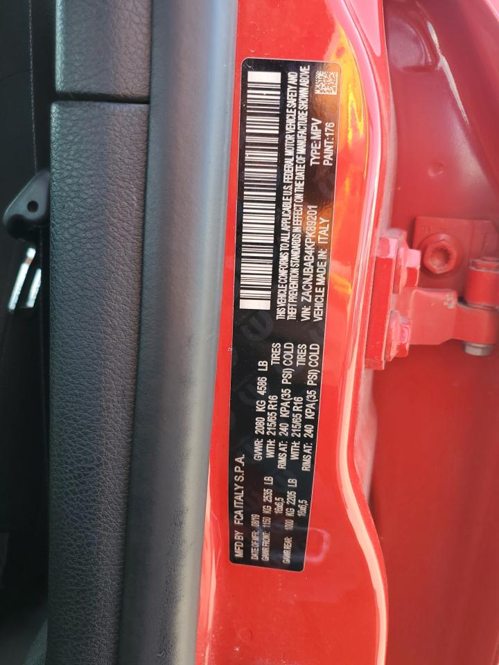 2019 Jeep Renegade Sport VIN: ZACNJBAB4KPK89201 Lot: 65633244