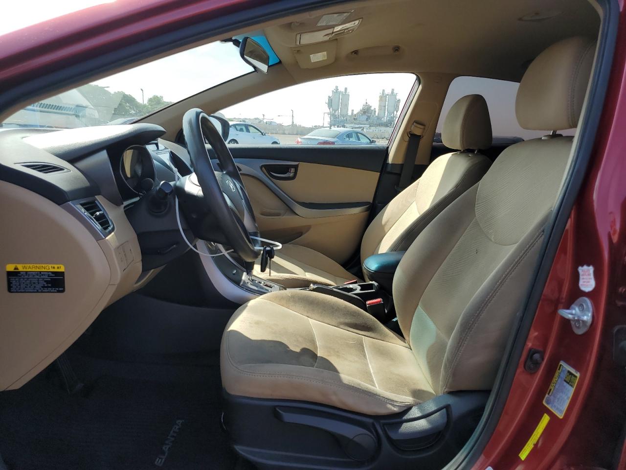 2013 Hyundai Elantra Gls VIN: 5NPDH4AE1DH341007 Lot: 66214844