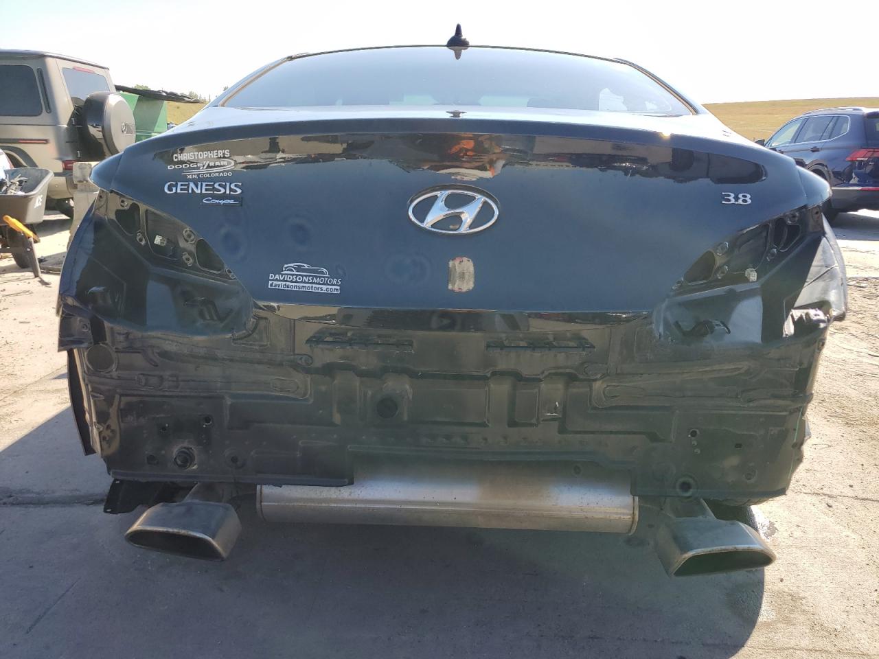 KMHHU6KJ4DU112908 2013 Hyundai Genesis Coupe 3.8L